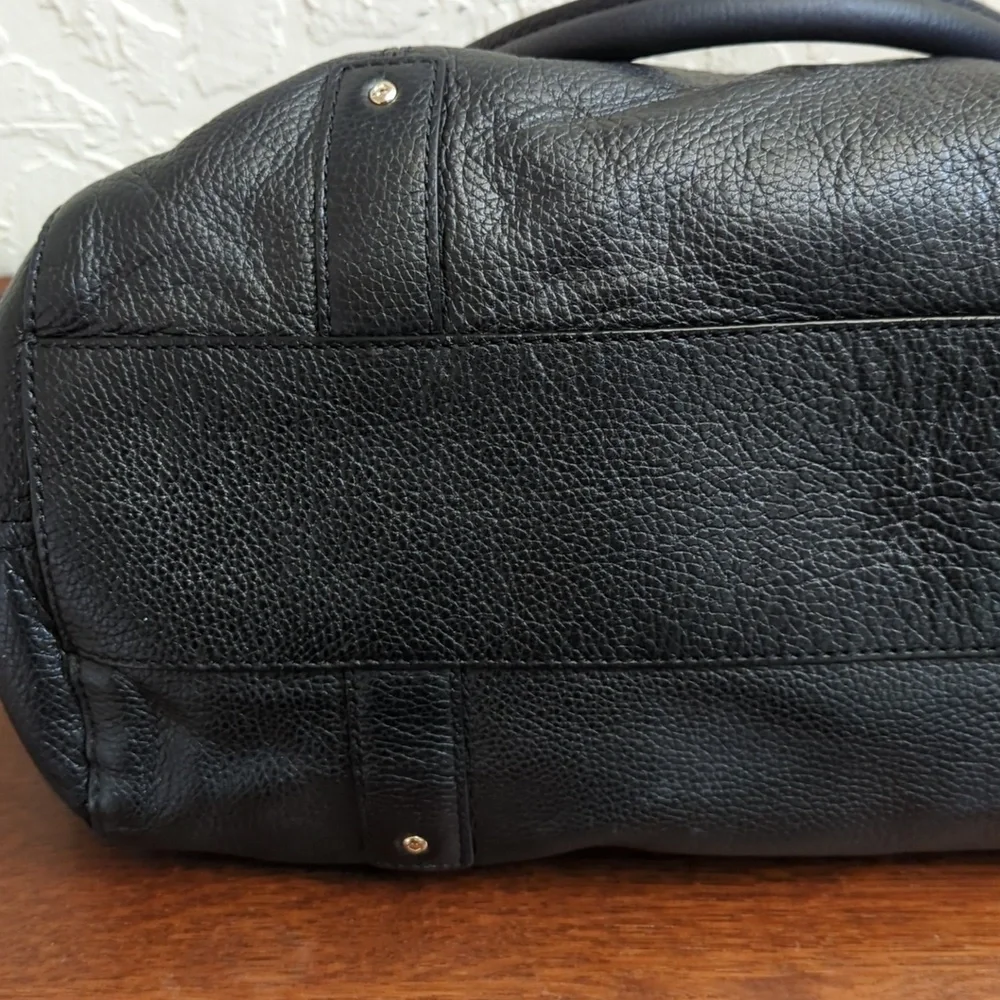 💎 kate spade NY Black Berkshire Road Bernie Convertible Satchel - Flawed Gem